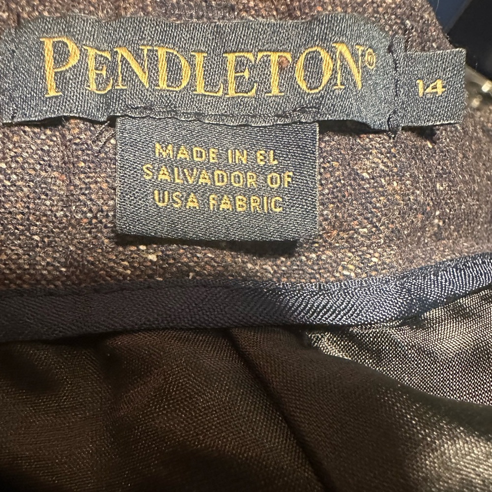 Pendleton plus size Wool and silk blend women’s t… - image 4